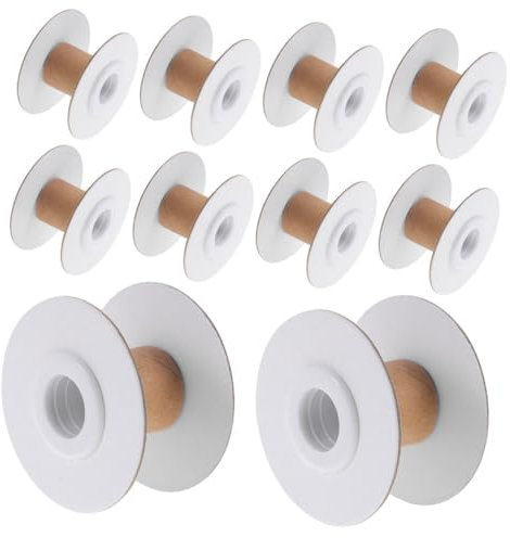 DOITOOL Bobines de Papier Démontables 20 Pièces pour Couture et Tissage