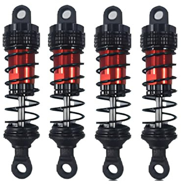 Suspension Dämpare För SCY 16101 16102 Pro Wltoys 124008 124017 MJX Hyper Go 16207 16208 16210 14301 14210 RC Car Uppgraderad Stötdämpare Fjädringsdämpare Shock(E 80MM)