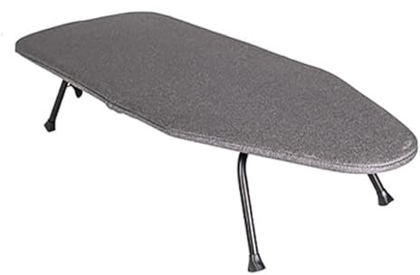 Planche à repasser pliante, mini planche à repasser simple pour la maison, planche à repasser de bureau facile à ranger, petite planche à repasser multifonctionnelle en maille d'acier, une planche p