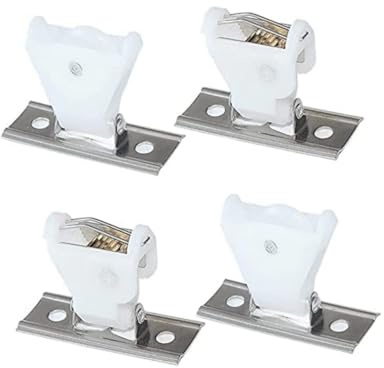 MUELODSIC Cerraduras Pequeñas para Cordones de Persianas Romanas Accesorios Duraderos para Cortinas Kit de Repuesto Práctico para Estores y Persianas Domésticas