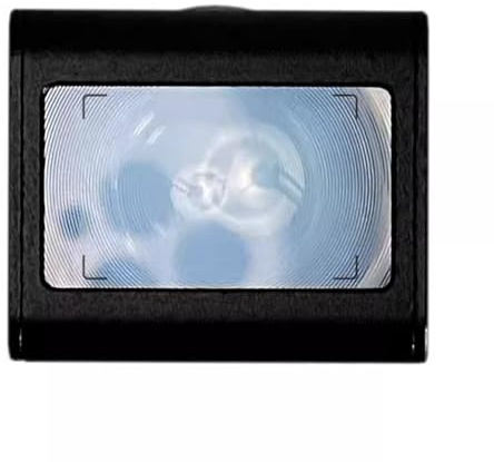 Vituord Metal Optical Waist Level Viewfinder, Camera External Viewfinder, Hot Shoe Installation, Precise Framing, for SLR Camera, Enhanced Shooting Experience