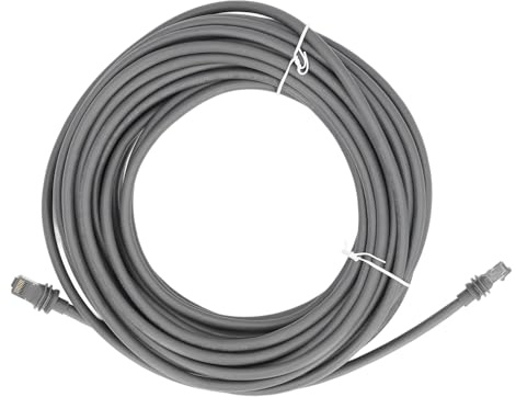 Garosa Câble de Remplacement Satellite Rectangulaire, étanche IP68, Câble Ethernet Cat6 Haute Vitesse de 75 Pieds pour Antenne Parabolique Rectangulaire Gen 3 (50 pieds (15,5 m))