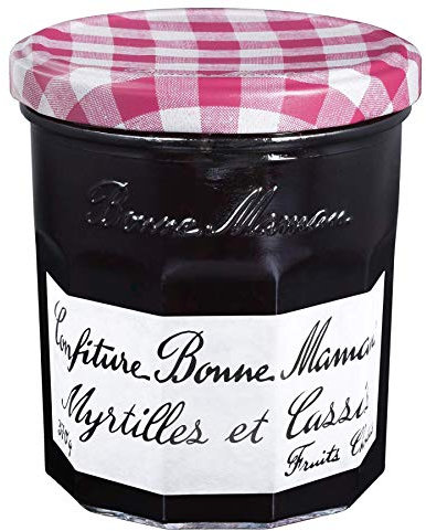 Bonne-Maman - Confitura de arándanos y cassis 370 g – Lote de 3