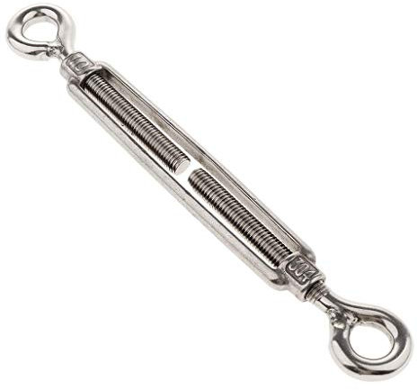 Tubayia M10 Edelstahl Spannschloss Auge/Auge Spannschraube Drahtspanner Seilspanner