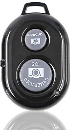 2 Unidades Control Remoto Bluetooth Inalámbricos, Temporizador Obturador Disparador a Distancia para Selfie, Compatibles con Smartphones iOS y Android, Ideal para Fotografías y Vídeos a Distancia,