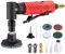 XUNTOP 90° Air Angle Grinder with 1/4” and 1/8” Collets, Operation up to 20000 RPM, Rear Exhaust, Lightweight Design, Mini Air Angle Die Grinder Kit for Grinding Polishing and Professional Use