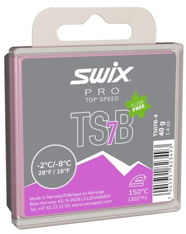 Swix TS7 Black, -2°C/-8°C, 40g Farblos