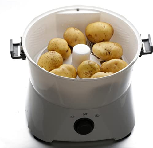 MNSSRN Pelapatata elettrica, Macchina Rotante Insalata, pelapatate elettrica, pelapatate Automatica della Patata, disidratore di Verdure
