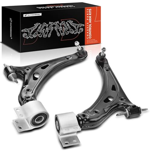 A-Premium 2 x Front Lower Control Arm, with Ball Joint & Bushing, Compatible with GMC Acadia 2017-2019, Cadillac XT5 2017-2019
