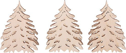Tietze Aufsteckbaum 3er-Set - Original Erzgebirge Schwibbögen