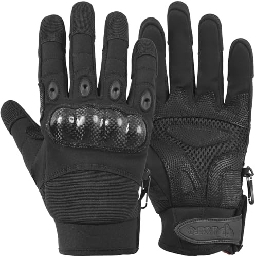 Jayefo Adjustable Unisex Work Gloves - Safety Work Gloves Provides Superior Protetion & Comfort, Firm Grip, Multi Purpose Light & Medium Duty | High Dexterity & Flexible