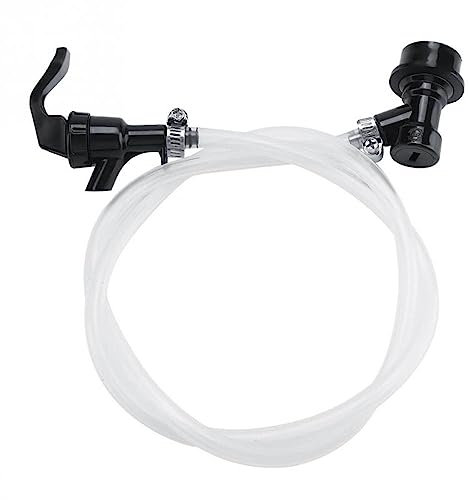 TopHomer Hand Wine Pump Dispenser Kit, Wine Pipe for Making Beer Tools for Wine Making Soda Dispensing Keg Fitting(100cm)
