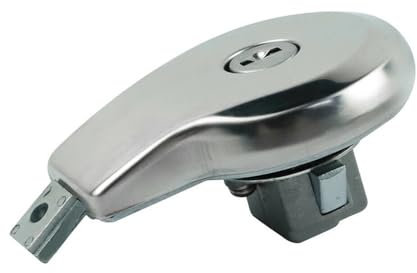 TBUOIUE Tankverschluss Motorrad Zubehör Kraftstoff Gas Tank Cap Ing Abdeckung W/ 2 Schlüssel Für Y&AMAHA Maxim XJ700N V&irago 1100 XV1100B XV1100U XV1100W