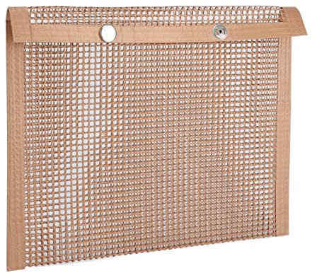 Bolsas para Tostadora, Malla para Parrilla con Bolsas para Asar de Gran Capacidad Resistentes a Altas Temperaturas, Bolsas para Parrilla de Malla Antiadherente, Bolsas para