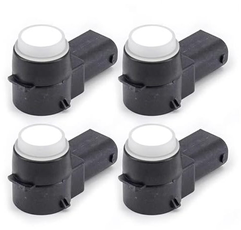 Sensoren Einparkassistent Für Peugeot 308 CC 4-teiliger PDC-Parksensor 9663821577XT PSA9663821577 6590A5 6590 EF Einparkhilfe Sensor(Weiß)