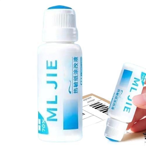 Líquido corrector, líquido de corrección de papel térmico, líquido de corrección de papel líquido, líquido de protección de datos de papel térmico, líquido de datos antifugas, líquido de corrección de