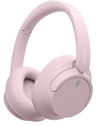 Sony WH-CH720N Wireless Bluetooth Noise Cancelling Over-Ear Headphones, Sound, Ambient Sound Mode, Lightweight Design, up to 50 hr battery life, iOS & Android - Pink