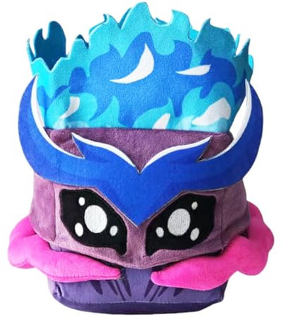 RFJYGWQM Anime Box Stuffed Animal Pillow, Devil Purple Fruits Plushie Soft Toy, Cute Fruits Stuffed Doll Cute Fruits Stuffed Figure Doll,For Kids Birthday Gifts Bedroom Decoration
