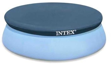 INTEX Poolabdeckung rund Ø 366 cm für Easy Pools, Winterabdeckplane Sommerabdeckplane (28022)