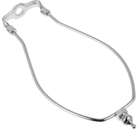 BESTonZON Supporto Paralume Regolabile in Cromata Per Lampad Tavolo Struttura Resistente e Design Moderno Adatto Vari Ambienti Interni