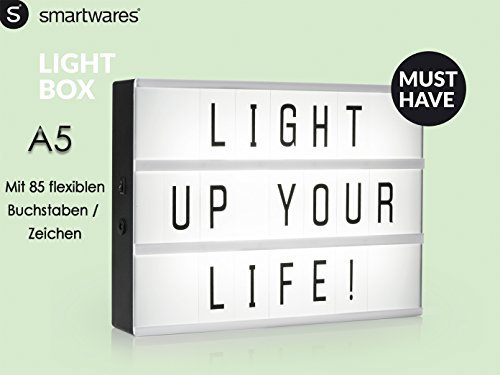 Smartwares 10.043.66 (IOL-002-BW) Caja de Luz LED, Blanco
