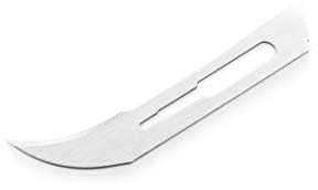 REMOS Skalpellklinge Nr. 12-100 Stück für Halter Nr. 3