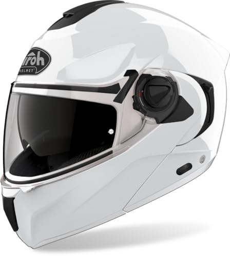AIROH Unisex SPEC14 Helmet, White Gloss, L