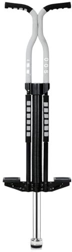 ISE Bastoncino per Saltare, Giocattoli da Esterno, intrattenimento, Bambini e Giochi Divertenti, Giochi all'Aria Aperta per Bambini, SY-ST005 (Grigio)