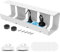 ENONCI Cable Management Tray No Drill Sturdy Steel Under Desk Storage Tray for Keeping Cable Tidy, Managing Cables Power Strips for Office and Home