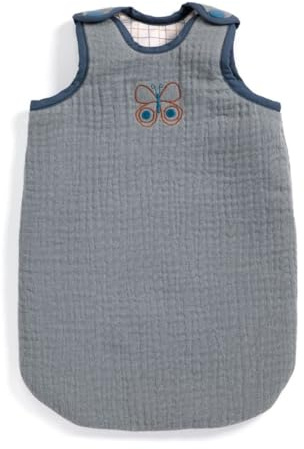 Djeco Zubehör Puppenschlafsack Sea Green Baumwolle