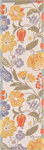 Ekelund - Tischläufer Blomsterslinga 35x120 cm 100% Baumwolle