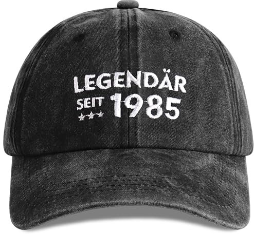 Jeasona 1985 Geburtstag Mann Cap 40 Geburtstag Männer Geschenk Lustig 40. Männer Geschenkideen Geschenk Geschenke zum Mann Lustig von Kindern