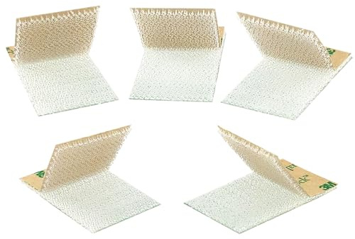 3M Dual Lock Thin SJ4570 Pilzkopfband, 25,4 mm x 50 mm, 10 Einzelstücke | Druckverschluss selbstklebend, mit Acrylat-Klebstoff, 1-Komponenten-System, dünn & flexibel