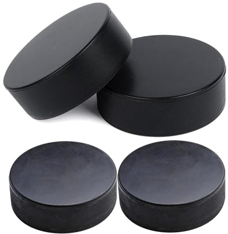 Ishockeypuck Reglementerad Storlek 7,6 Cm Diameter 2,5 Cm Tjocklek Sport