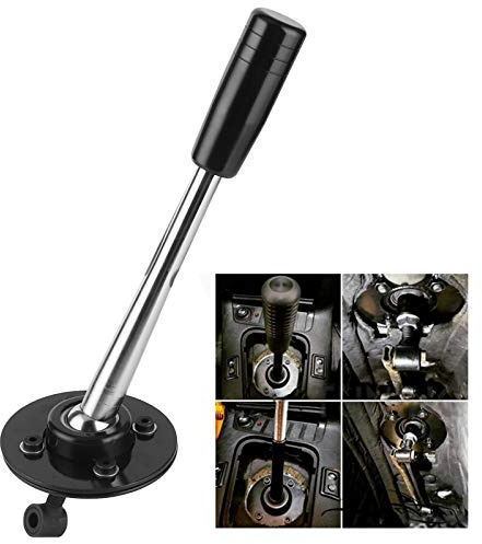 Drift Tuning Verstellbarer Kurzer Schalthebel mit Kompatibel mit E30 E36 E46 E34 E39 E6x Z3 85–10 für Getrag oder ZF Getriebegetriebe, Schwarz