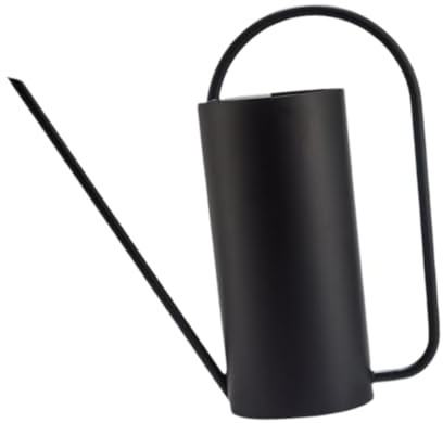 KESOTO Regadera de Interior de 1500 ml Regadera para Plantas Cubo de riego Regadera Hervidor de Agua para Interior, Negro