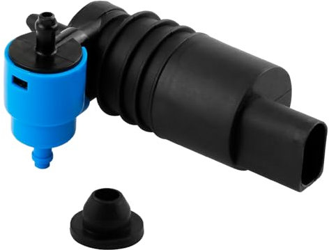 Pompa Lavavetri Elettrica 12V per Golf 4, 5, 6 e A1, A3, A4, A6,Pompa Lavavetri per Auto,Pompa Lavavetri Adattato,Pompa Tergicristallo Alta Efficienza, Compatibile con Vari Modelli di Auto