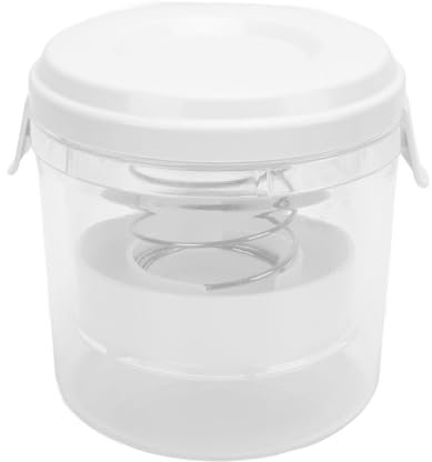 Gurkenglas, Gurkenbehälter mit Sieb, Alapeno -Behälter, Sanduhr -Gurkensaft -Trennzeichen für Oliven, Zwiebeln, Kimchi Sauerkraut
