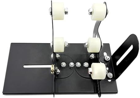 Cortador de botellas de vidrio, máquina de bricolaje de acero inoxidable para botellas cuadradas redondas, universal, resistente al desgaste, accesorios de ahorro de mano de obra