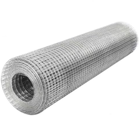 Malla de Alambre, Malla Electrosoldada, Malla Cuadrada Alambre para Pollos Valla Paneles Barrera para Jardinería Pajarera,Tela Metálica De Acero Inoxidable,malla ganadera(0.5mx1m(19.6inx3.2ft))