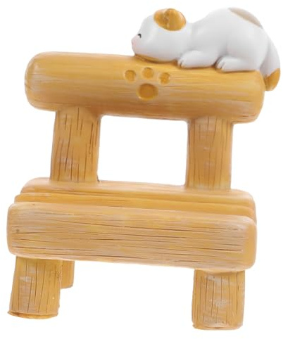 Mikinona Soporte para Teléfono Móvil Mini Silla de Resina Resistente Soporte Decorativo de Escritorio Compatible con Varios Práctico y Multifuncional para Manos Libres