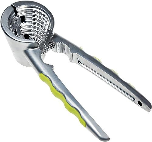 Schiaccianoci Capalta, con manico in silicone, antiscivolo, per noce, pecan, mandorle, pistacchi