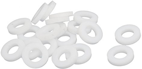 Aexit 16mmx8mmx3mm PTFE-Runde Unterlegscheibe Dichtring Weiß 20st (c67f5f092ec4e39aff5b187995ac20e2)