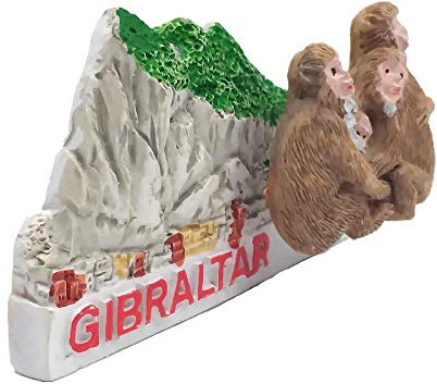 Gibraltar Großbritannien Kühlschrankmagnet Tourist Souvenir Gift Collection Heim & Küche Dekoration Magnetischer Aufkleber Gibraltar Kühlschrankmagnet