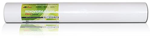 Profhome Renoviervlies 150 g 399-150-X Öko Malervlies Reparaturvlies umweltschonend Anstrich-Vlies glatte Vliestapete nachhaltig umweltbewusst zum Überstreichen FSC® MIX Nr. TSUD-COC-001718-KR