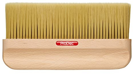 ProDec 9 inch Synthetic Filament Paperhanging Brush for Fast Efficient Smoothing and Air Bubble Removal with Wallpaper, Lining Paper, Vinyl, Anaglypta, Woodchip and Other Wall Coverings, 9 225mm