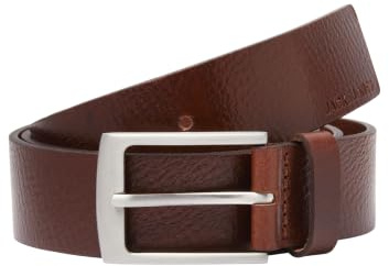 JACK & JONES Herren Jacstockholm Leather Belt Noos Gürtel (1er Pack)