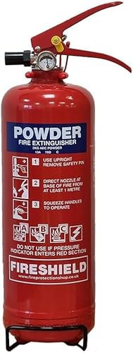 Truck & Van Fire Extinguisher Bundle - 2kg Powder Fire Extinguisher - FireShield (Extinguisher Only)