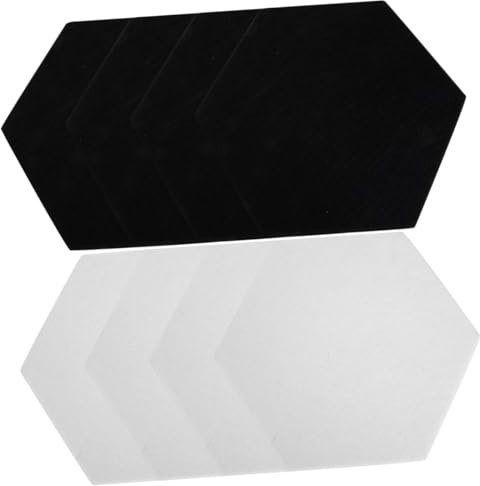Toyvian 8pcs Self-adhesive Sound Absorbing Panel Acoustic Panels for Wall Soundproofing for Doors in Home Studio