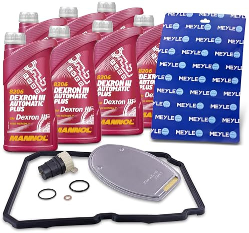 BESTPRICE 1x Jeu de filtres hydrauliques y compris joint huile de transmission 7l Compatible avec MERCEDES Classe C, CLC, CLK, CLS, Classe E, Classe G, GLK, Classe M, Classe S, SL, SLK, SPRINTER